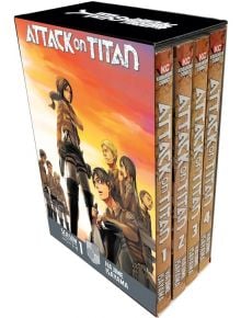 Attack on Titan Season 1 Part 1 Manga Box Set - Hajime Isayama - Kodansha Comics - 9781632366993