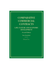 Comparative Commercial Contracts - 9781640204126