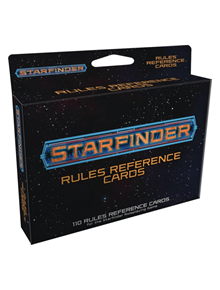 Starfinder Rules Reference Cards Deck - 9781640781382