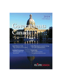 Government Canada, 2018 - 9781682172414