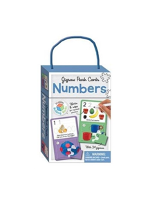 Numbers Building Blocks Jigsaw Flash Cards (UK English) - 9781743678084