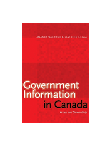 Government Information in Canada - 9781772124064