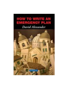 How to write an Emergency Plan - 9781780460130