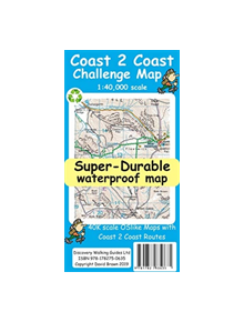 Coast to Coast Challenge Map - 9781782750635