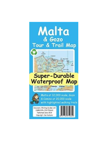 Malta and Gozo Tour and Trail Super-Durable Map - 9781782750642