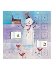 Snowman and Robin Advent Calendar (with Stickers) - 9781783615711