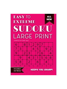 Easy to Extreme Sudoku Large Print (Pink) - 9781786647740