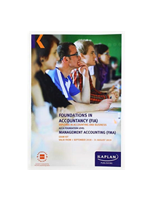 FMA - MANAGEMENT ACCOUNTING - EXAM KIT - 9781787403406