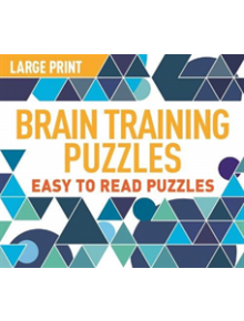 Large Print Brain Training Puzzles - 9781788886925