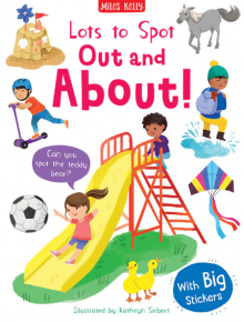 Lots to Spot: Out and About! Sticker Book - Miles Kelly Publishing - 9781789892352