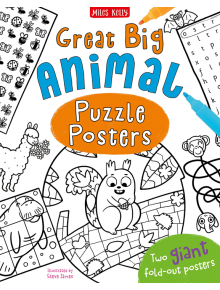 Great Big Animal Puzzle Posters - Miles Kelly Publishing - 9781789896275