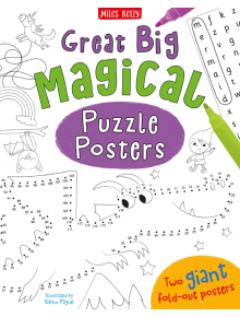 Great Big Magical Puzzle Posters - Miles Kelly Publishing - 9781789896305