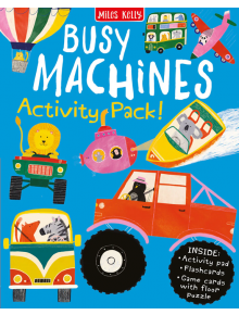 Busy Machines Activity Pack - Claire Philip - Miles Kelly Publishing - 9781789896312