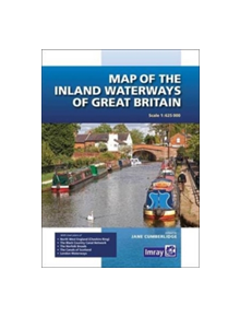 Map of the Inland Waterways of Great Britain - 9781846238277