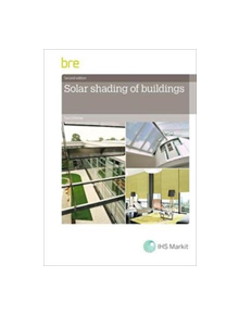 Solar Shading of Buildings - 9781848064744