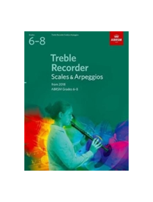 Treble Recorder Scales & Arpeggios, ABRSM Grades 6-8 - 9781848499133