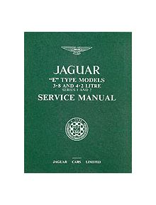 Jaguar E-Type 3.8/4.2 Series 1 and 2 Workshop Manual - 9781855200203