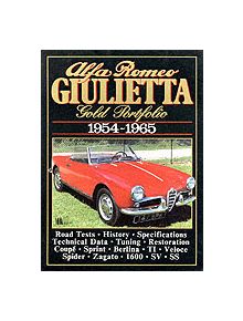 Alfa Romeo Giulietta Gold Portfolio 1954-1965 - 9781855200661