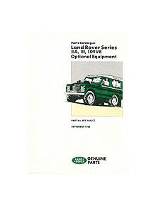 Land Rover Series IIA, III and 109V8 Optional Equipment - 9781855202870