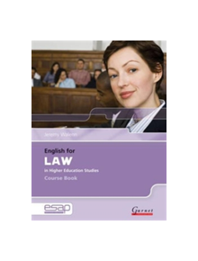 English for Law Course Book + Audio CDs - 9781859644171