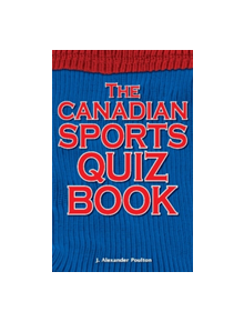 Canadian Sports Quiz Book - 9781897277461