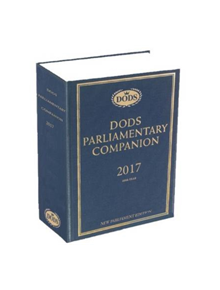 Dods Parliamentary Companion 2017 - 9781908232250