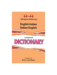 English-Italian & Italian-English One-to-One Dictionary - 9781908357465