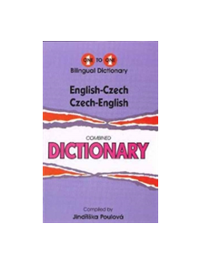 English-Czech & Czech-English One-to-One Dictionary (Exam-Suitable) - 9781908357625