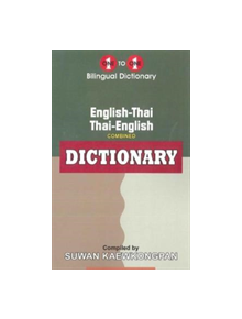 English-Thai & Thai-English One-to-One Dictionary (exam-suitable) - 9781908357946