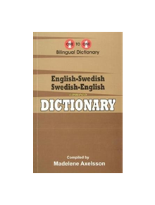 English-Swedish & Swedish-English One-to-One Dictionary (exam-suitable) - 9781908357960