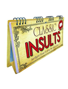 Classic Insults Flip Book - 9781909732322