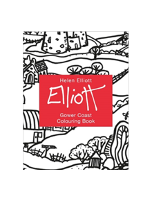 Helen Elliott Concertina Colouring Book: Gower Coast - 9781912050581