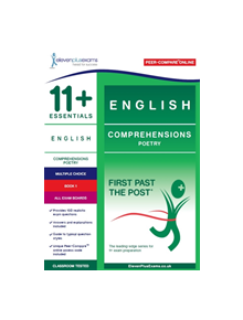 11+ Essentials English Comprehensions: Poetry Book 1 - 9781912364237