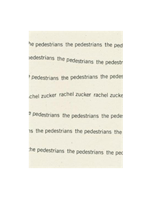 The Pedestrians - 9781933517896