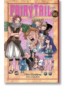 Fairy Tail, Vol. 16 - Hiro Mashima - Kodansha comics - 9781935429357