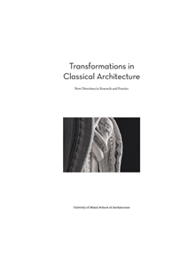 Transformations in Classical Architecture - 9781946226228