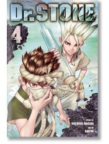 Dr. STONE, Vol. 4 - Riichiro Inagaki - Viz Media - 9781974704460