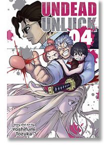 Undead Unluck, Vol. 4 - Yoshifumi Tozuka - Viz Media - 5655 - 9781974724666