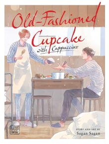 Old-Fashioned Cupcake with Cappucino