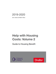 Help With Housing Costs: Volume 2 - 9781999351014