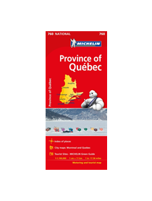 Quebec - Michelin National Map 760 - 9782067211919