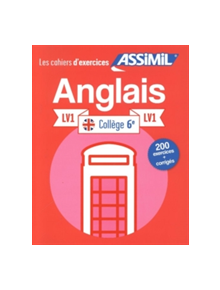 Cahier d'exercices Anglais - 9782700507379