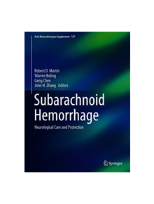 Subarachnoid Hemorrhage - 9783030046149