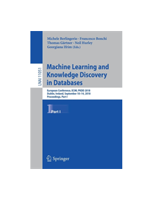 Machine Learning and Knowledge Discovery in Databases - 9783030109240