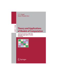 Theory and Applications of Models of Computation - 9783030148119