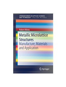 Metallic Microlattice Structures - 9783030152314