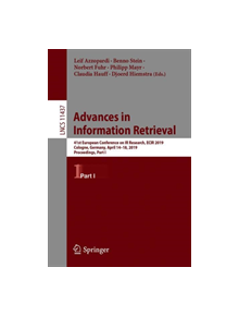 Advances in Information Retrieval - 9783030157111