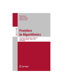 Frontiers in Algorithmics - 9783030181253