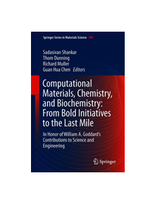 Computational Materials, Chemistry, and Biochemistry: From Bold Initiatives to the Last Mile - 9783030187774