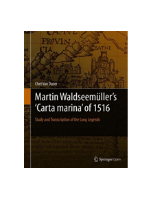 Martin Waldseemuller's 'Carta marina' of 1516 - 838938 - 9783030227029